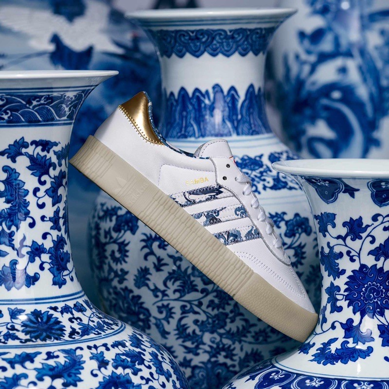 Adidas Originals SAMBAROSE 愛迪達CNY 中國春節系列厚底增高中國風#FW5345 | 蝦皮購物