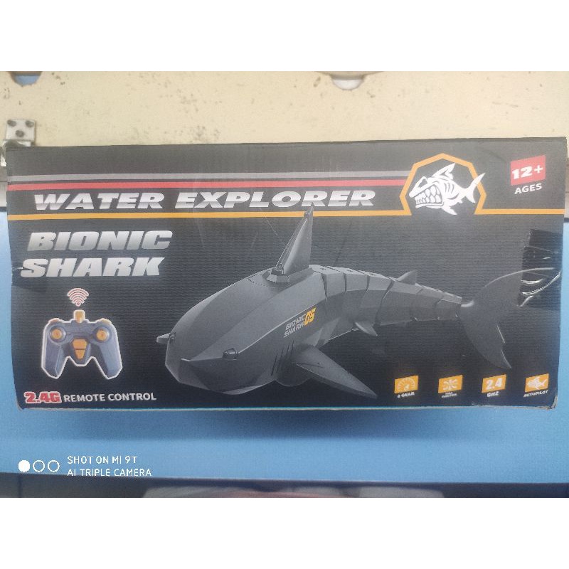 蝦皮最便宜 遙控鯊魚 2.4g 遙控玩具 水上玩具 浴室玩具 洗澡玩具