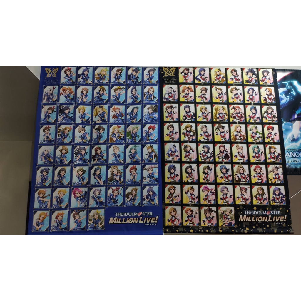 偶像大師 百萬人演唱會 A1 3TH 4TH 周年紀念 52人 掛軸 海報 田中琴葉 星井美希 天海春香 周防桃子