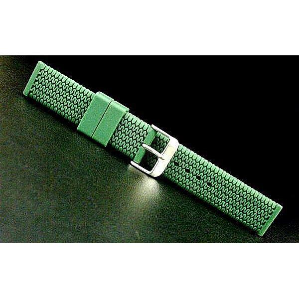 軍綠色輪胎紋~20mm~直身矽膠錶帶,潛水錶造型錶超fit呦!