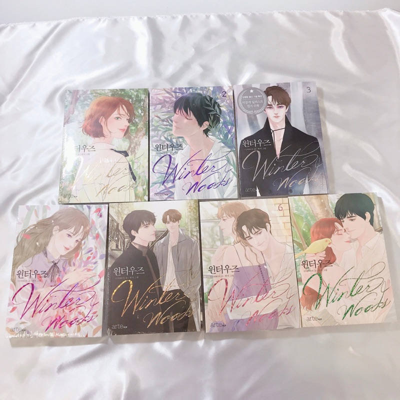 冬之森webtoon Vanji Cosmos 漫畫韓國全套윈터우즈winter Woods 蝦皮購物