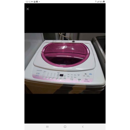 二手中古東芝10公斤洗衣機，2014年，型號AW-B1075G 保保固3個月，請詢問大戶藥師