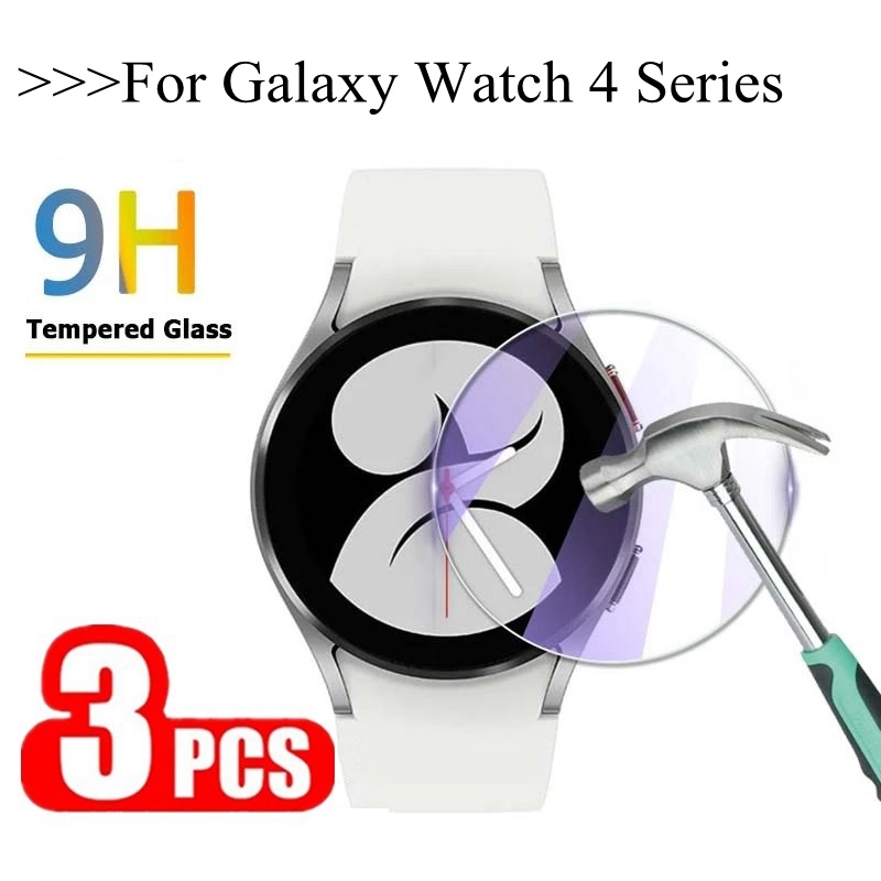 三星手錶保護貼 Galaxy Watch 4 44mm 40mm Classic 42mm 46mm 透明藍光玻璃膜