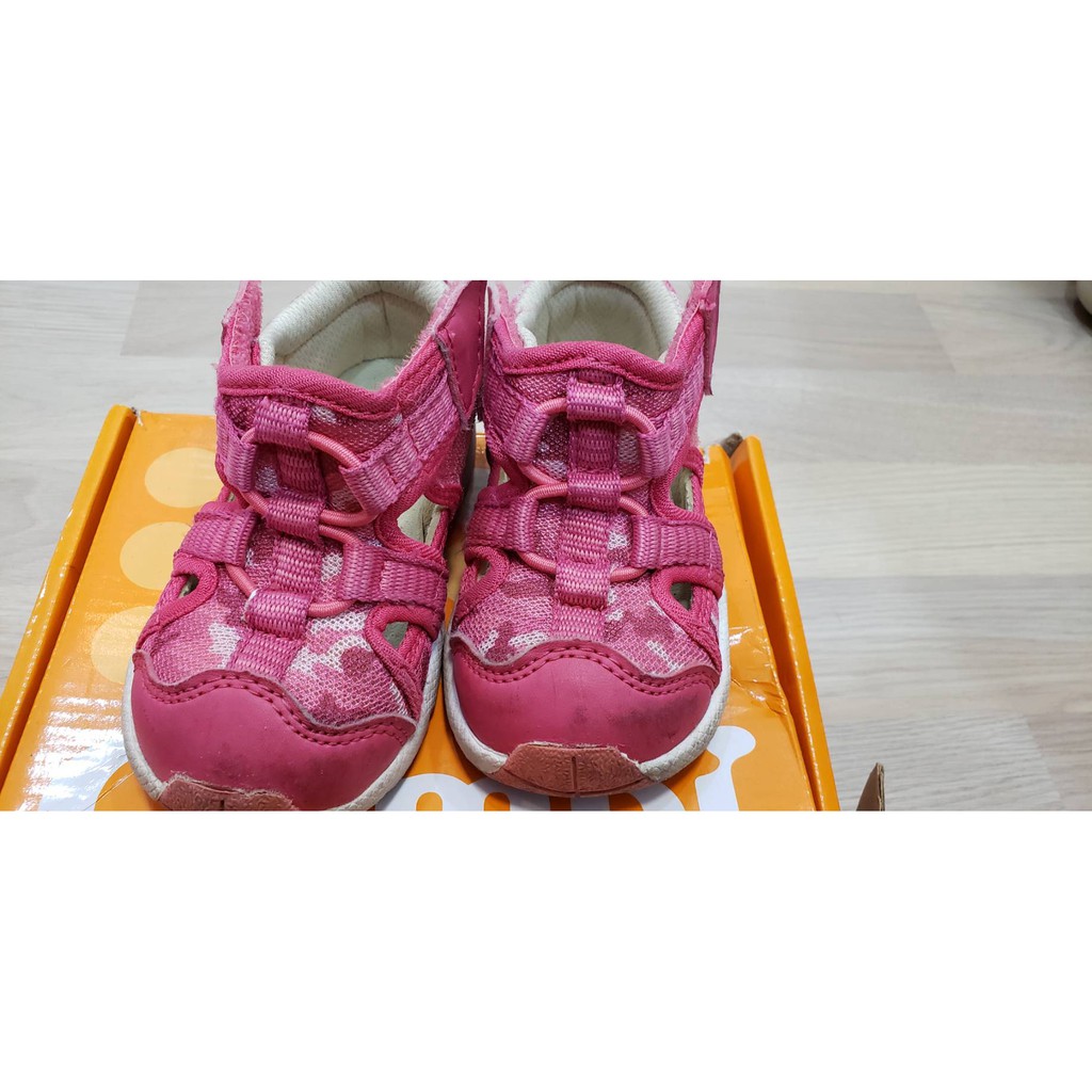 (限定買家)(二手)combi 幼兒機能涼鞋 14.5cm