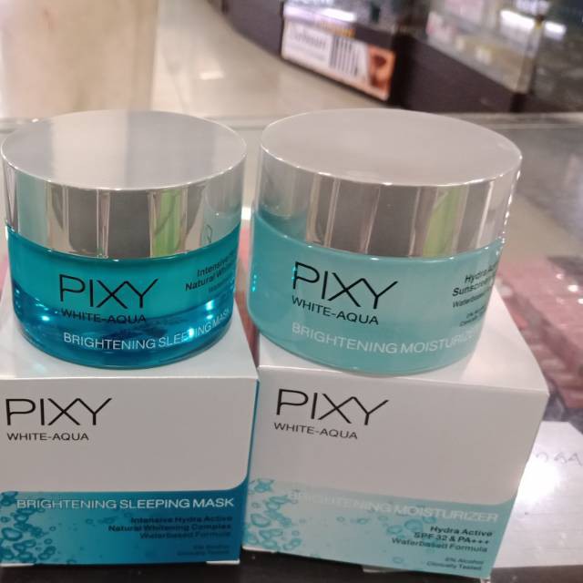 pixy white aqua brightening moisturizer