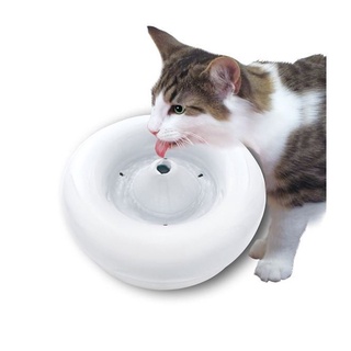 日本 GEX 57246貓用陶瓷抗菌飲水器1.5L 適用全貓種 循環式飲水器『寵喵量販店』