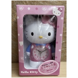 正版 授權雷標 三麗鷗HELLO KITTY立體 造型 藍芽喇叭鬧鐘 七彩閃燈 MT-6700 鬧鐘 喇叭