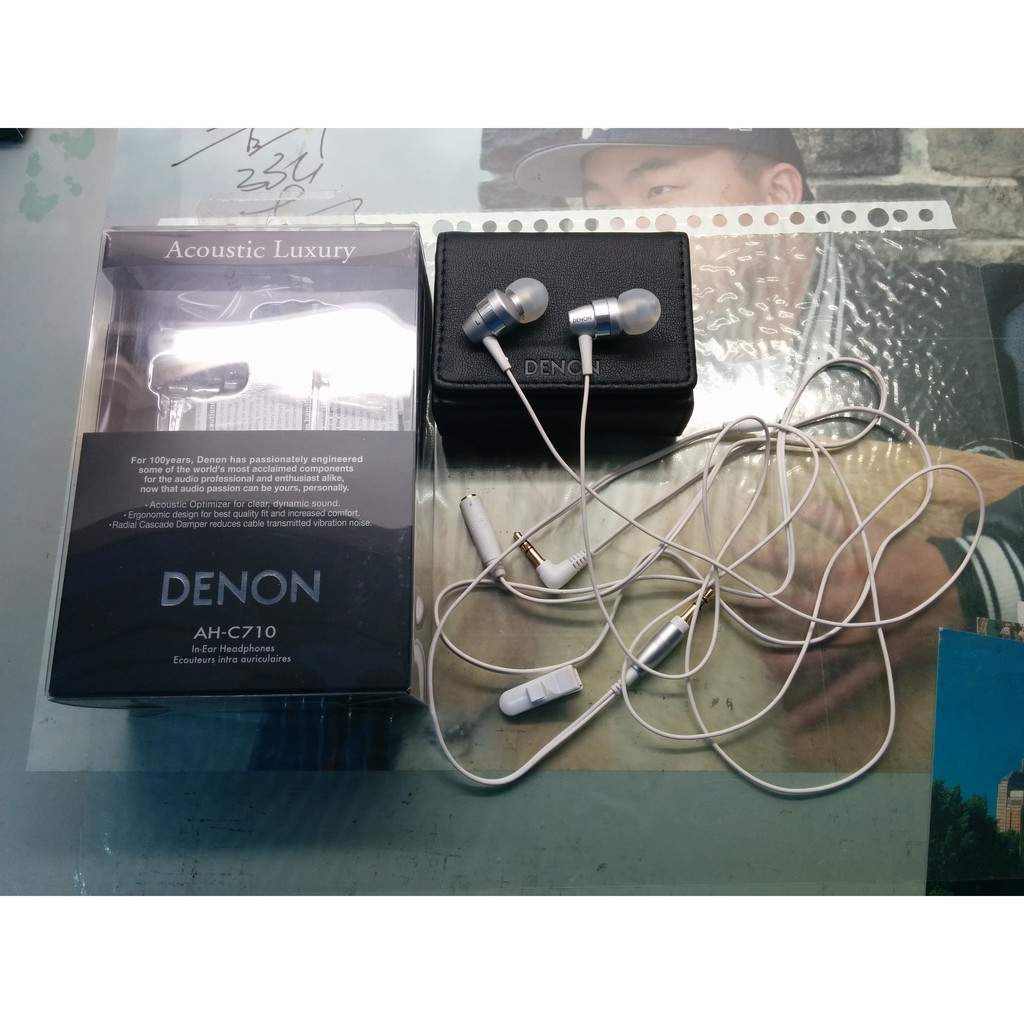 DENON AH-C710 銀色 耳道式耳機