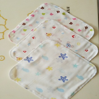 口水巾 20*20cm 紗布巾 毛巾 嬰兒 手帕 洗臉 寶寶 圍兜 圍巾