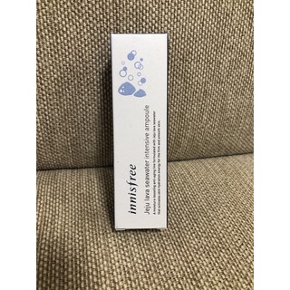 （用過1次）innisfree 濟州熔岩海洋水安瓶精華30ml ～再殺價就封鎖！