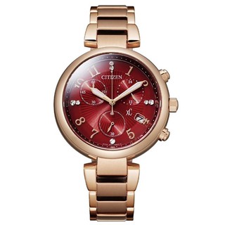 【CITIZEN 星辰】CITIZEN XC系列 紅寶石亞洲限定款 時尚光動能腕錶 FB1453-55W