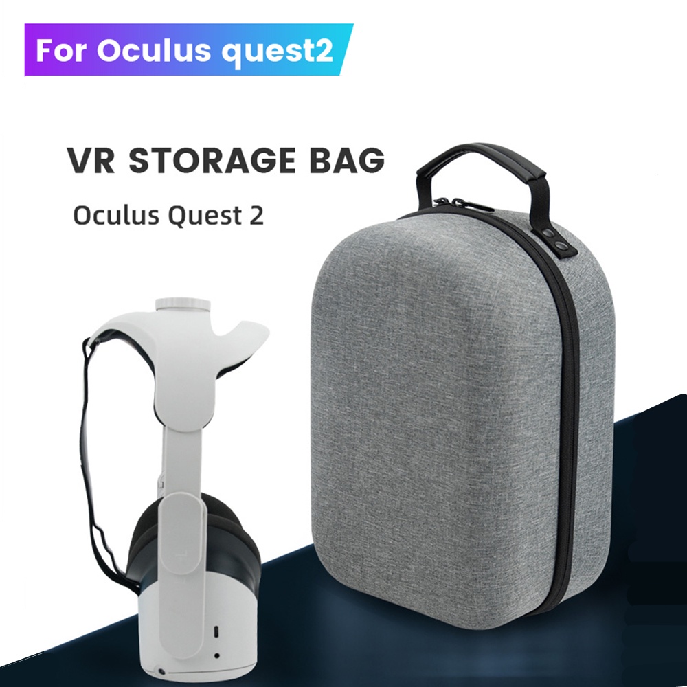 Oculus Quest 2 BOBOVR M2 Halo精英頭戴收納包,Quest 2 VR硬殼收納盒,收納包