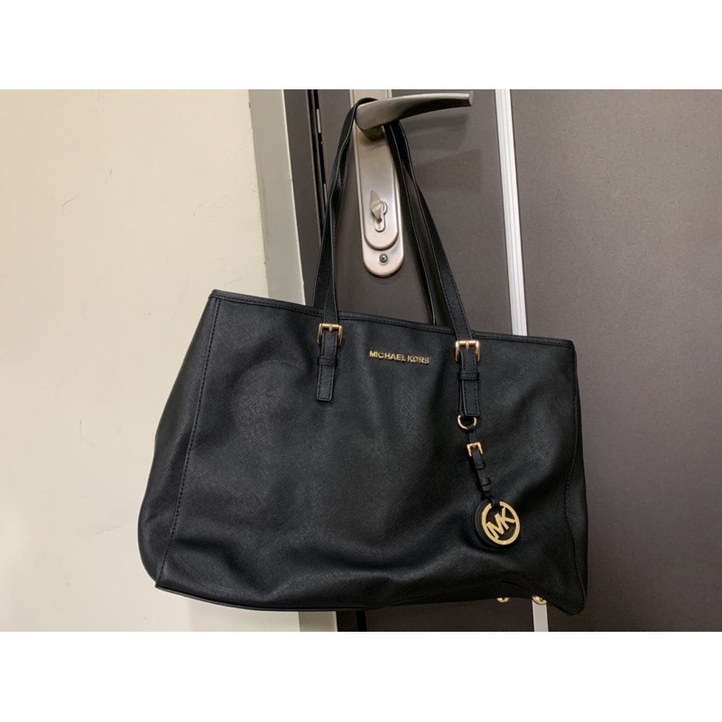 MK MICHAEL KORS CIARA防刮手提/黑色9成新