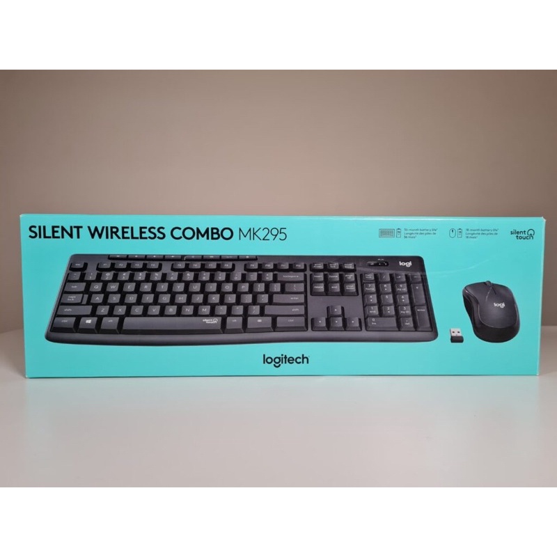 Logitech MK295 Wireless Mouse &amp; Keyboard Combo 羅技無線靜音鍵盤滑鼠組