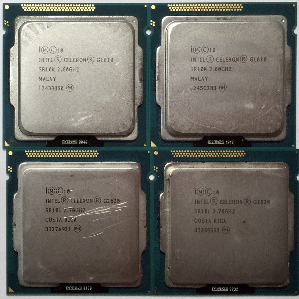 CPU g1610 g1620