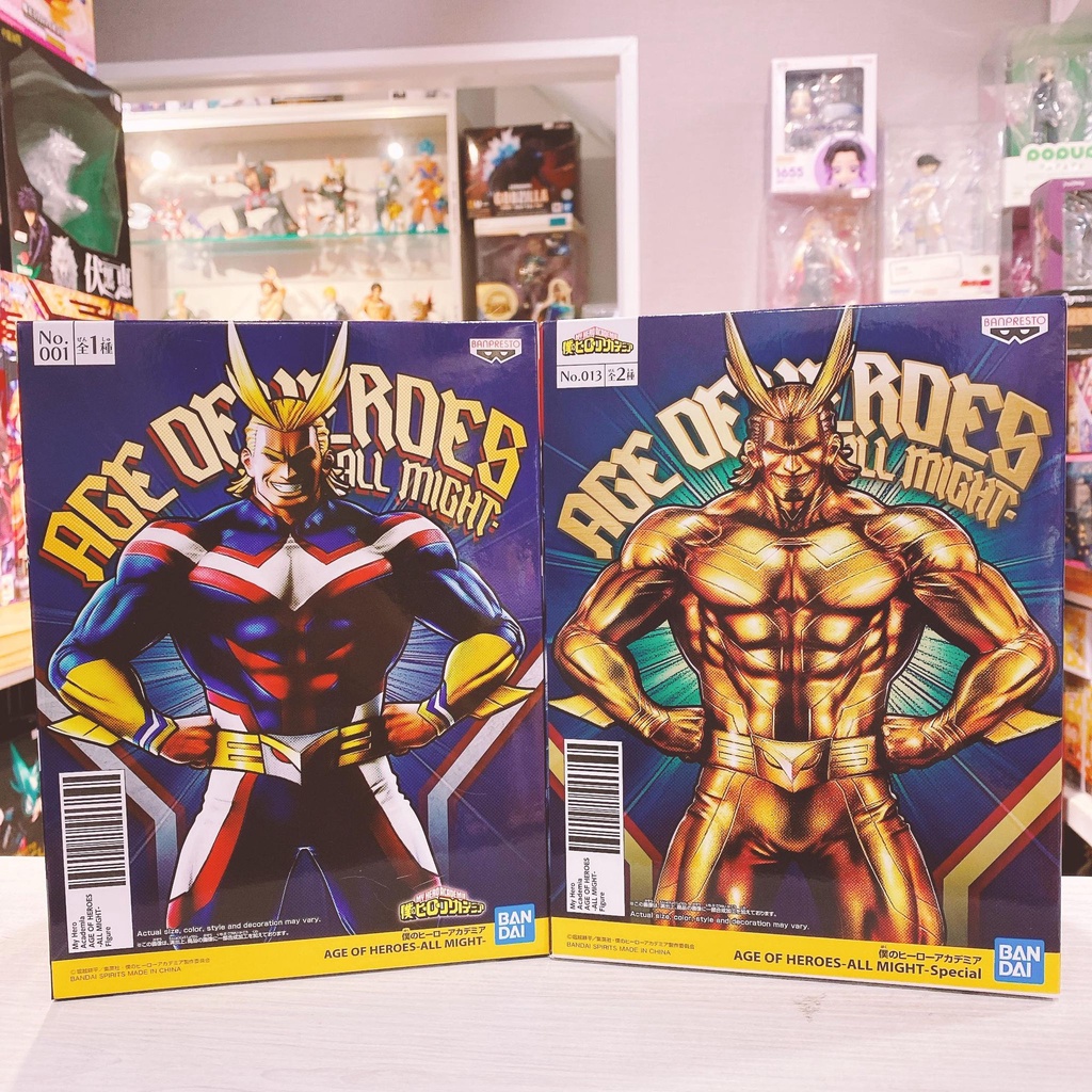 有間電玩 現貨代理 我的英雄學院 歐爾麥特 AGE OF HEROES Special 歐爾麥特 金色 景品 公仔
