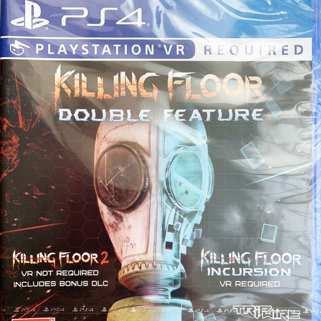 PS4游戲實體光盤 VR必備 殺戮空間 雙重包 Killing Floor 英文