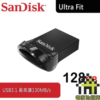 SanDisk CZ430 Ultra Fit 128GB USB3.1 隨身碟 128G【每家比】