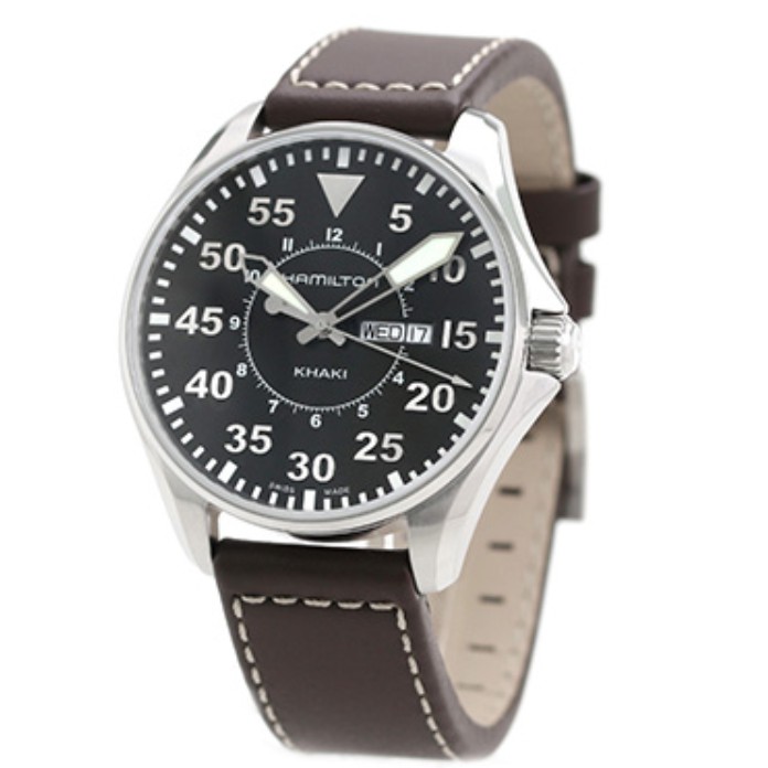 全新 現貨 HAMILTON H64611535 漢米爾頓 手錶 42mm 卡其航空系列 飛行錶 男錶