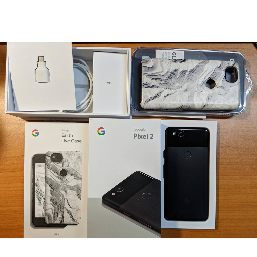 ［暫售］可詢問 可排Google Pixel 2 黑 128G 含Google原廠手機殼 稀有出售