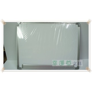 @幸運草文具@ 金益山 磁性白板 1.5*2尺(45*60公分)〔台灣製造，可收納筆槽，印有世界地圖〕