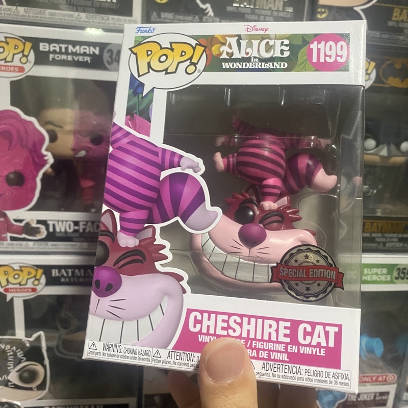 [李大] 正版現貨 Funko POP 迪士尼 柴郡貓 妙妙貓 愛麗絲 上下顛倒 Cheshire Cat #1199