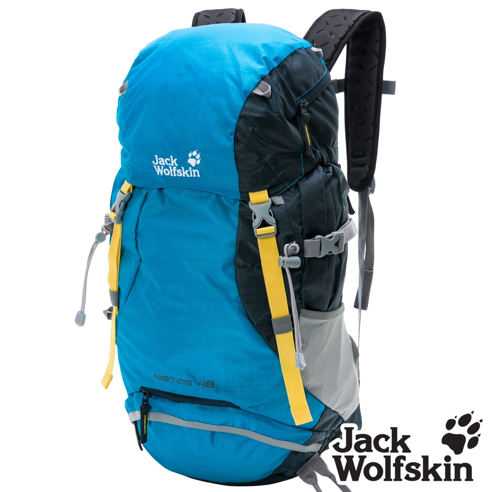 【Jack wolfskin 飛狼】Nistos 健行背包 登山背包 48L『藍』