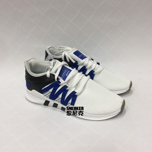 【思尼克】Adidas Originals EQT Racing ADV 編織 黑白藍 女鞋 AC7350 現貨供應