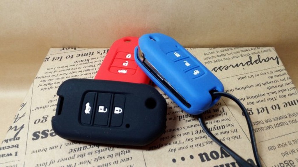 honda本田 Fit 3代 Fit 鎖匙果凍套 現貨 紅藍 二色  矽膠套 鑰匙套
