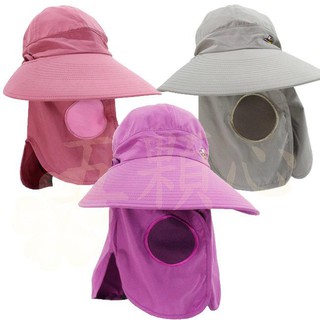 台製多功能透氣遮陽帽-女性專用 防曬帽 透氣帽 登山遮陽帽 自行車遮陽帽