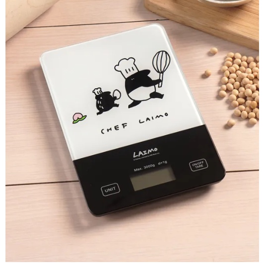 【LAIMO】斤斤計較電子料理秤   全新_馬來貘 斤斤計較 電子料理秤/ 磅秤