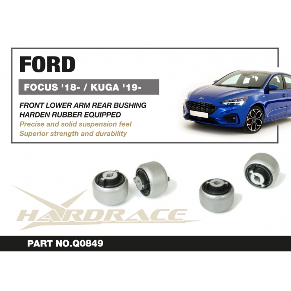 HARDRACE FORD FOCUS MK4 前下三角架鐵套 Q0849