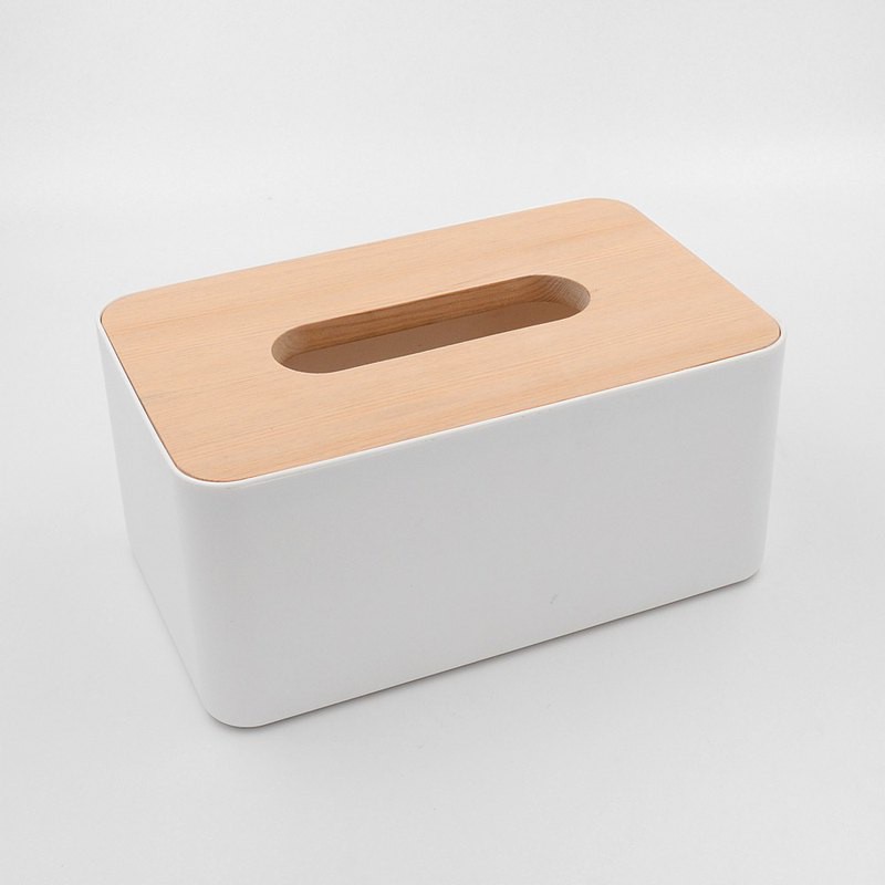 芬多森林 台灣檜木蓋式面紙盒 無上漆聞得到檜木清香芬芳 明亮清新舒適的北歐風格 底部防水式收納設計的衛生紙盒