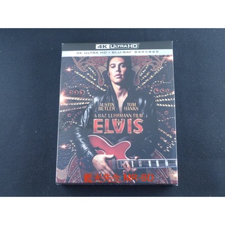 鐵盒[藍光先生4K] 貓王艾維斯 UHD+BD 雙碟版 Elvis ( 得利正版 ) 膠盒
