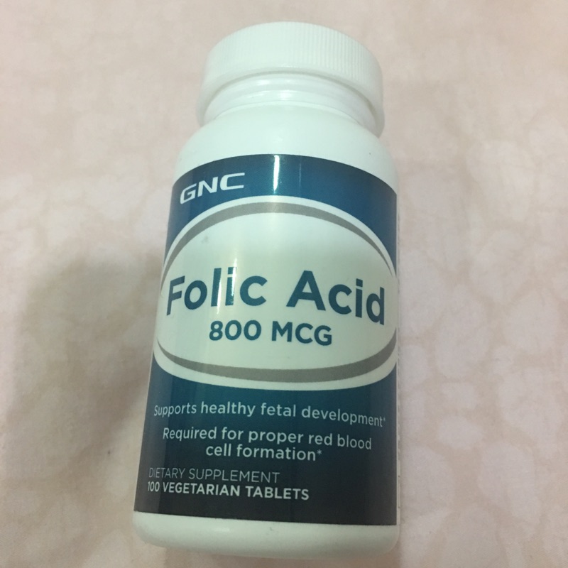 Gnc 葉酸 Folic Acid