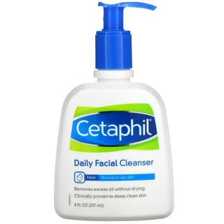 【舒特膚Cetaphil】 洗面乳 日常臉部清潔劑，8液體盎司（237毫升）