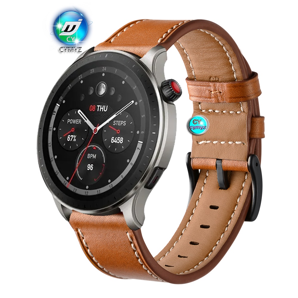 amazfit GTR 4 錶帶 皮革錶帶 amazfit GTR4 錶帶 amazfit GTR 4 保護套 保護殼