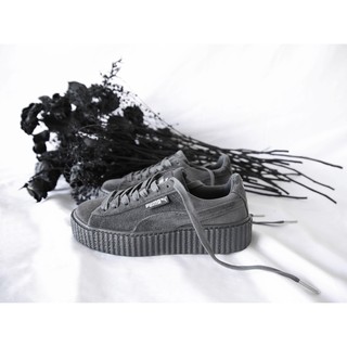 FENTY Puma x Rihanna Women's Velvet Creeper Sneakers 灰色現貨5.5