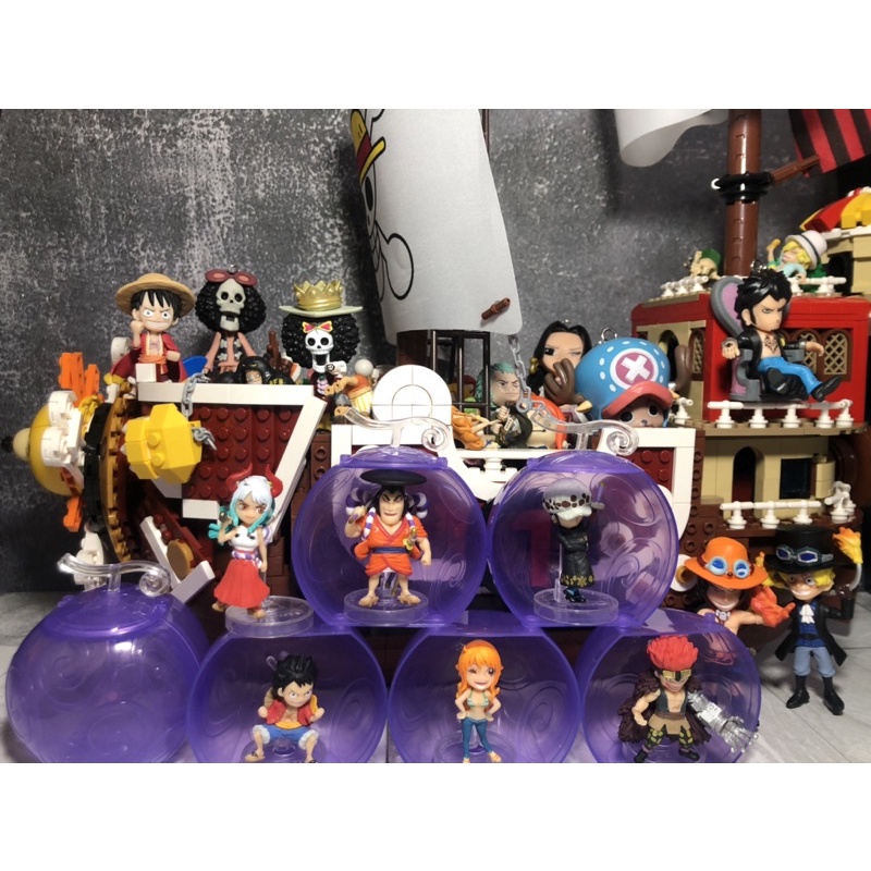 航海王 海賊王 魯夫 索隆 香吉士 娜美 喬巴 佛朗基 布魯克 騙人布 羅賓 艾斯 薩波 大和 凱多 羅公仔 吊飾鑰匙圈