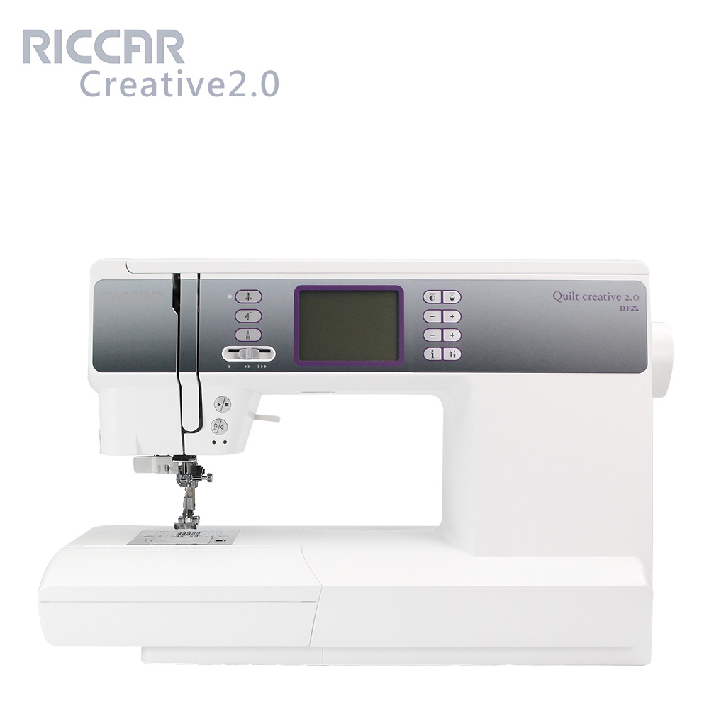 (破盤超低價)日本 RICCAR 立家 Quilt Creative 2.0電腦式縫紉機