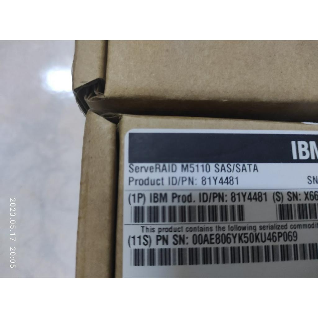 IBM ServeRAID M5110 SAS/SATA RAID卡 含512MB快取+電池