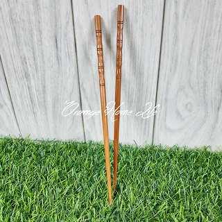 崙仔小舖◆現貨- 炭化花瓶筷-1雙 竹製品 竹筷 筷子