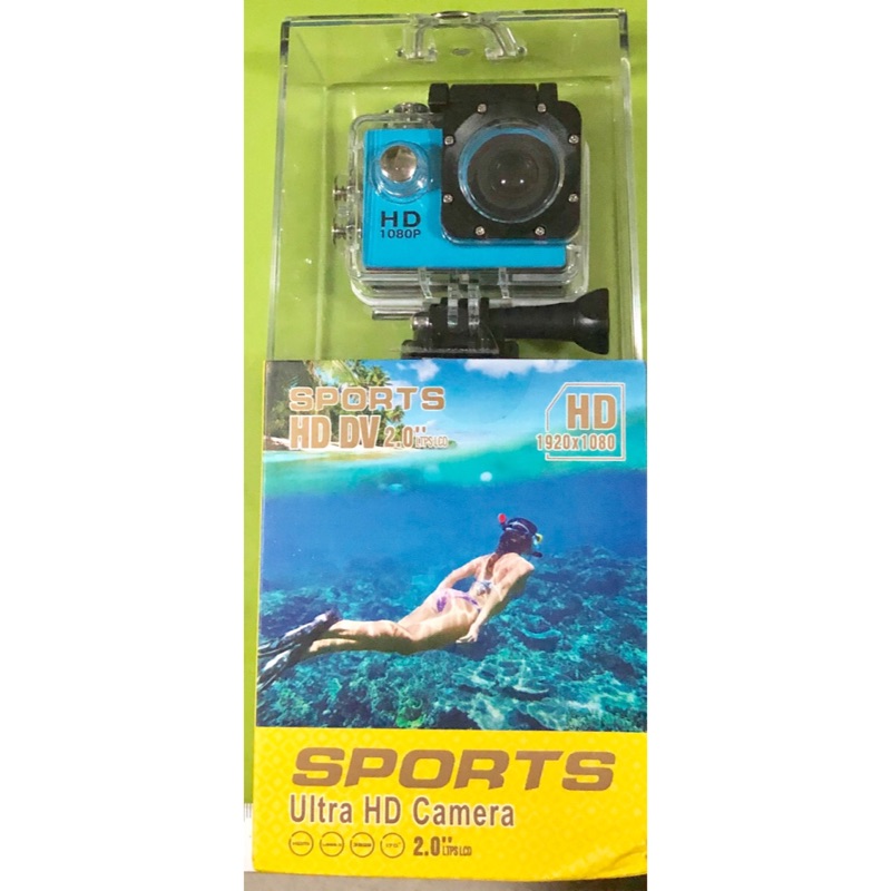 運動攝影機 HD 高清 防水 全新