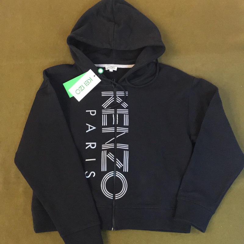 【KENZO】反光字體 女款 連帽外套 現貨正品