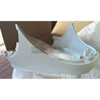 光陽 公司品【前中心蓋 MANY 110 LEA2 】象牙白 HXP 車殼 中心蓋