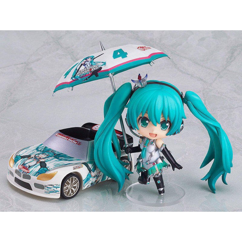 現貨 日版 GSC 326 黏土人 2013 初音未來 賽車女郎 RACING MIKU Q版 可動