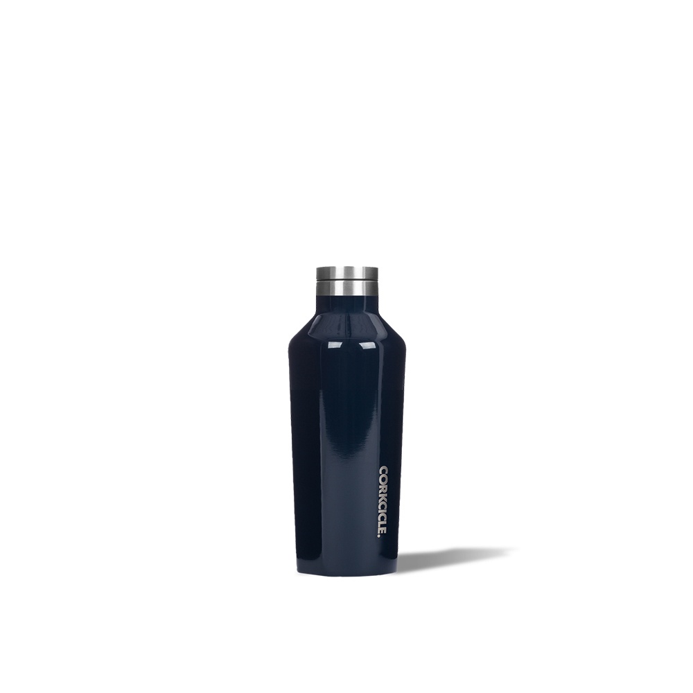美國CORKCICLE Classic系列三層真空易口瓶/保溫瓶270ml-海軍藍