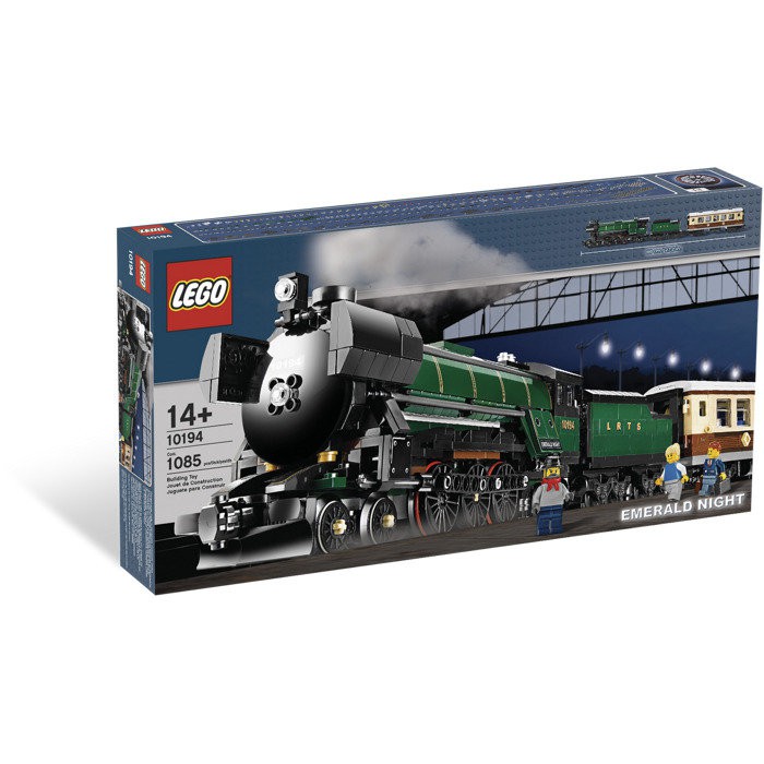 LEGO 樂高 10194 翡翠之夜 蒸氣列車 火車 Emerald Night 全新 絕版
