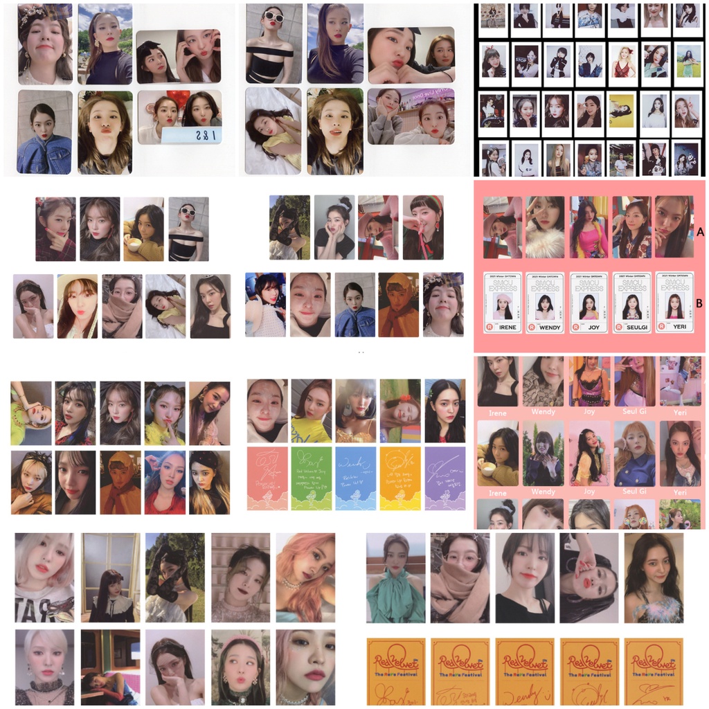 Red Velvet 專輯 小卡 Irene Joy Wendy Seulgi Yeri RBB PSYCHO | 蝦皮購物