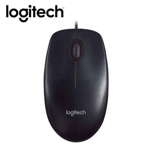 Logitech 羅技 M90 有線滑鼠 黑灰 現貨 廠商直送